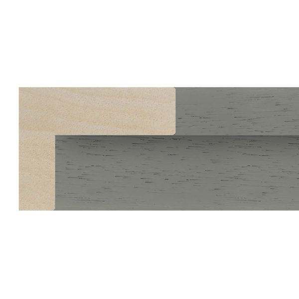 16mm Pale Grey Wood Grain Finish Floater Frame - REF: 38PG