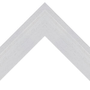 white floater frame