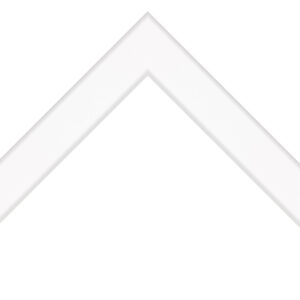 White gloss picture frames