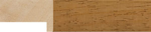 Custom size oak picture frames