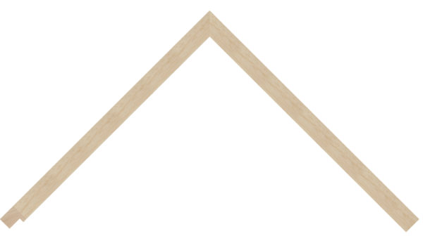 22mm Natural Raw Obeche Moulding in a Flat Profile - REF: 737NAT