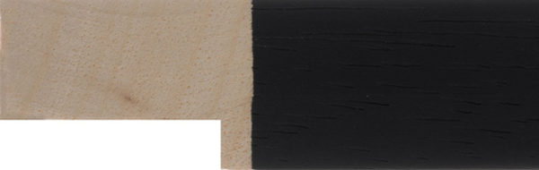 Custom Made Black Wood Grain Finish Picture Frames
