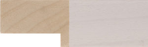 Custom Made to measure white Wood Grain Finish Picture Frames