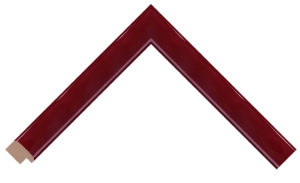 Maroon gloss picture and poster frames