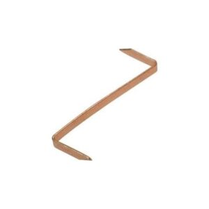 Z clips for fiting canvases on stretchers bars into a frame