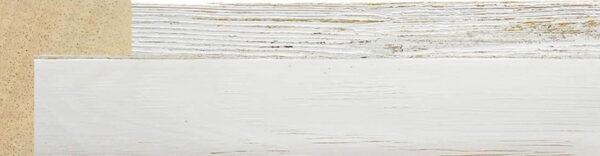 14mm wide, 25mm deep white floater moulding